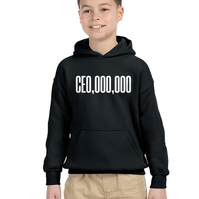 CEO,OOO,OOO  Unisex Kids Hoodie