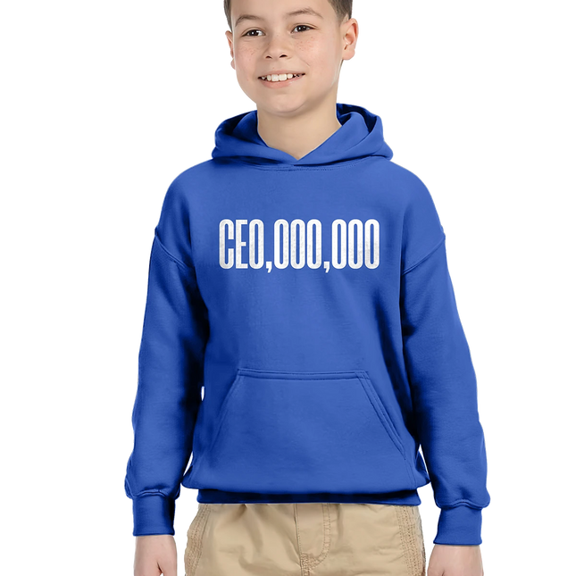 CEO,OOO,OOO  Unisex Kids Hoodie