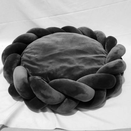 Pet kennel Fried Dough Twists dog kennel filling yarn cat kennel round universal mat detachable cat kennel dog kennel