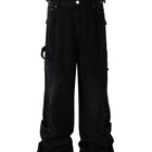 Men‘ s Wide Leg Jeans with Pockets