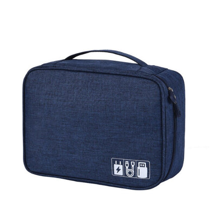 Travel Digital Cable Storage Bag Earphones Mobile Power Organizer Bag Waterproof Electronics Accessories Case