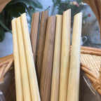 100pcs Eco-Friendly Reusable Bamboo Straws