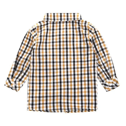 Kids BoysClothes  Children Plaid Coat+T-Shirt+Pants 3pcs Baby Suits Toddler Boy Clothing Spring Autumn Outerwear Costume BC1034
