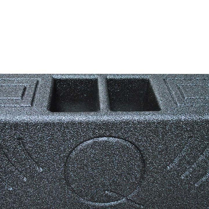 Qpower QBOMB Dual 12" Vented Empty Box Behind Seat Mount