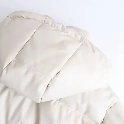 Winter Women's Cold Coat Winter Jackets For Women 2023 Warm Leather PU Parkas Winter Coat Promotion Female Outerwear