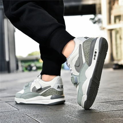 Boys' shoes 2025 new autumn and winter casual board shoes low-top basketball shoes anti-slip and versatile sports shoes