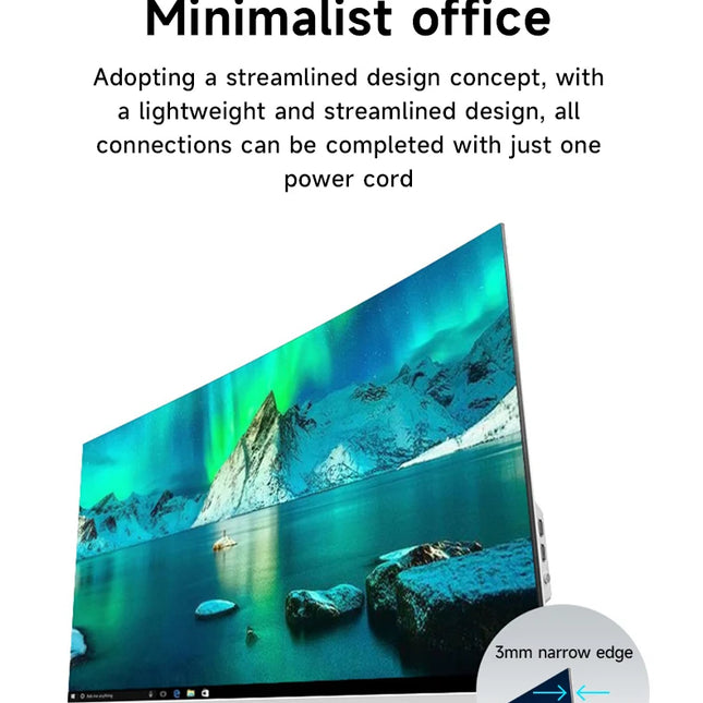 32 inch 1K all-in-one computer (Intel i7-3770S, RAM 16GB, SSD 1024GB, Windows 11 Pro), white, English keyboard