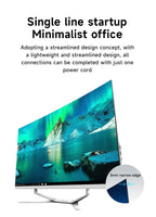 32 inch 1K all-in-one computer (Intel i7-3770S, RAM 16GB, SSD 1024GB, Windows 11 Pro), white, English keyboard