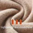 100% Soft Woolen Cashmere Men's Sweater Half-High Zipper Pullover Autumn Winter Warm Basic Knitted Jumper Pull Homme