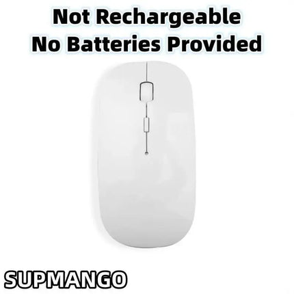 Wireless gaming mouse, quiet and magical, suitable for laptops and tablets, with battery powered and rechargeable versions