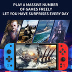 G90 7inch 64GB 4000mAh portable handheld game console arcade high-definition For PSP/PS1 nostalgic retro TV Gaming Controller