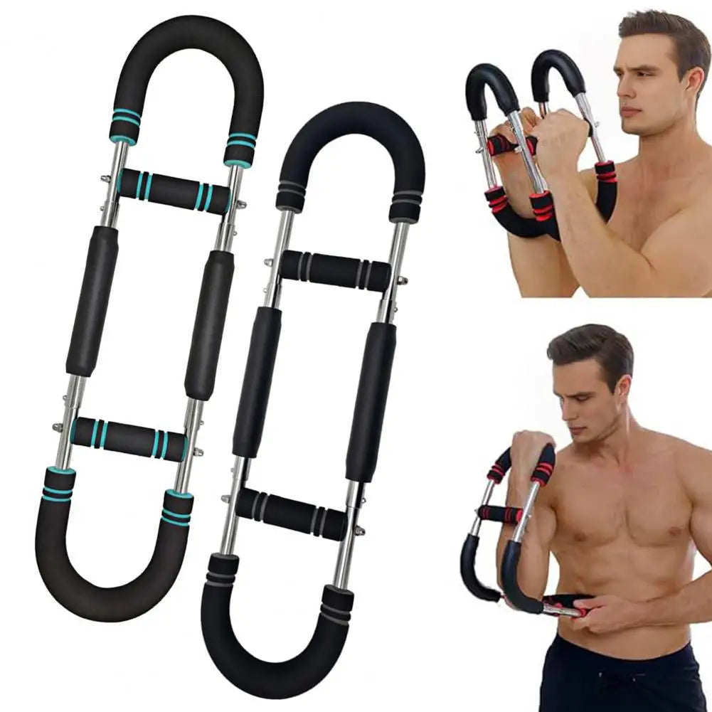 Twister Arm Trainer 3 Levels Adjustable Resistance Men Chest Workout Equipment Upper Body Forearm Strengthener Power Twister Bar