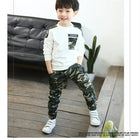Kids Sport Clothing Sets Boys Tracksuit Autumn Camouflage Children Tops Pants 2Pcs Kit Outfit Teenager Boys Camouflage Tracksuit