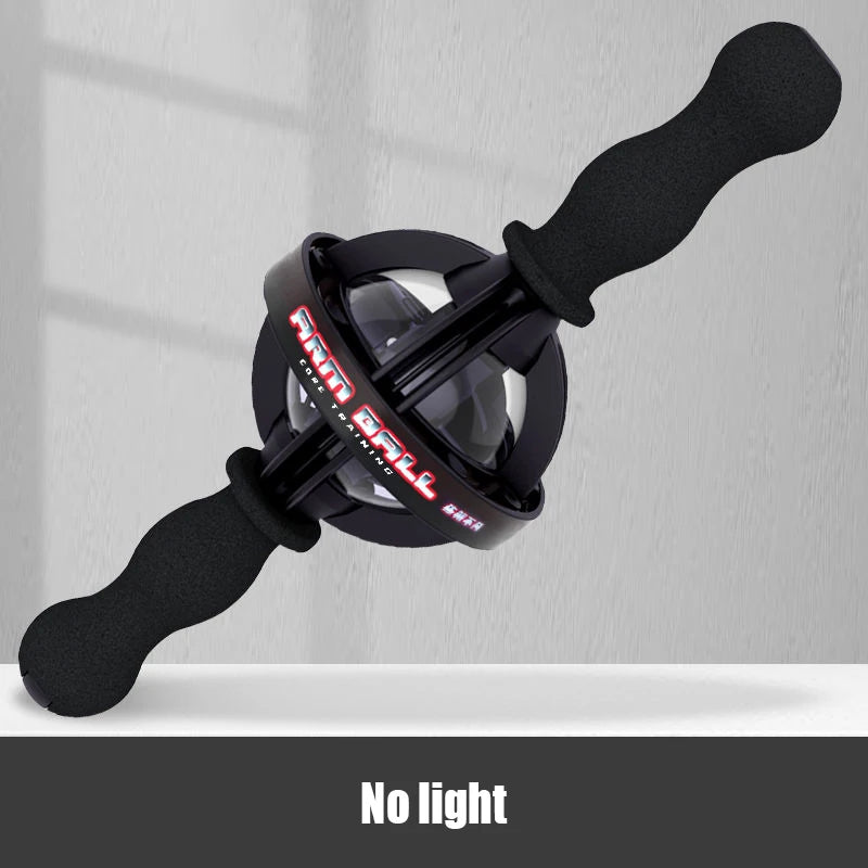 Arm Ball Arm Strength Exerciser  Gyroscope Forearm Exercise Gyroscope with LED Light Core Trainer Home Gym Equipment Fitness