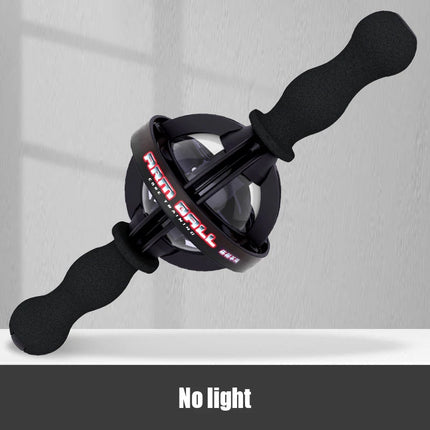 Arm Ball Arm Strength Exerciser  Gyroscope Forearm Exercise Gyroscope with LED Light Core Trainer Home Gym Equipment Fitness