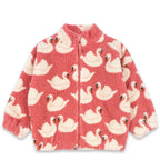 25 Winter New Children's Warm Coat  Cute Printed Bow Lamb Wool Coat for Boys and Girls Baby Girl Winter Clothes