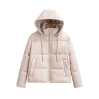 Winter Women's Cold Coat Winter Jackets For Women 2023 Warm Leather PU Parkas Winter Coat Promotion Female Outerwear