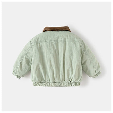 Sleek Quilted Coat for Boys | Lightweight Winter Warmth Without Bulk, Stylish Color Block