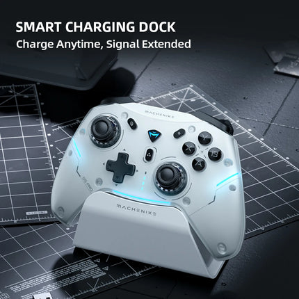 MACHENIKE G5Pro Max SE Gaming Controller Charging Dock Optional Hall Effect Joysticks Triggers RGB Light Wireless Gamepad