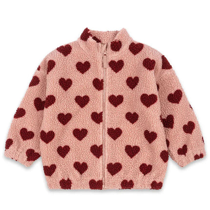 25 Winter New Children's Warm Coat  Cute Printed Bow Lamb Wool Coat for Boys and Girls Baby Girl Winter Clothes