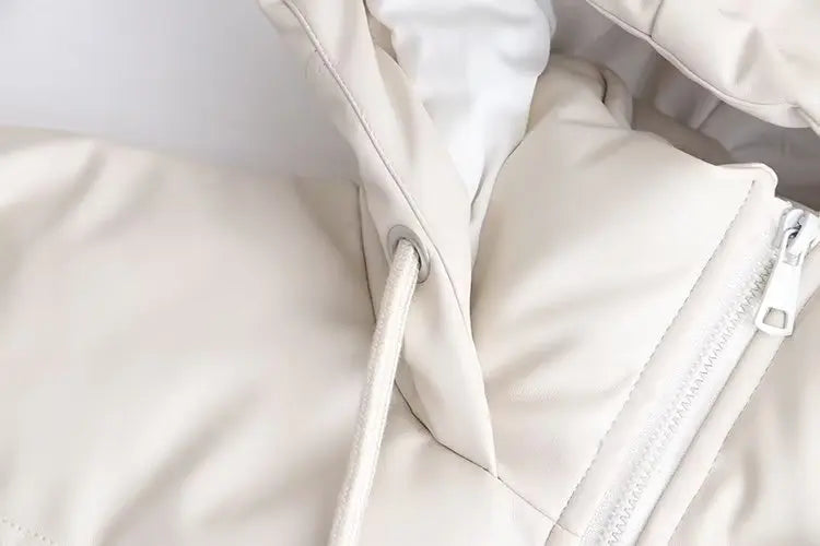 Winter Women's Cold Coat Winter Jackets For Women 2023 Warm Leather PU Parkas Winter Coat Promotion Female Outerwear