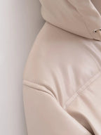 Winter Women's Cold Coat Winter Jackets For Women 2023 Warm Leather PU Parkas Winter Coat Promotion Female Outerwear