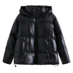 Winter Women's Cold Coat Winter Jackets For Women 2023 Warm Leather PU Parkas Winter Coat Promotion Female Outerwear