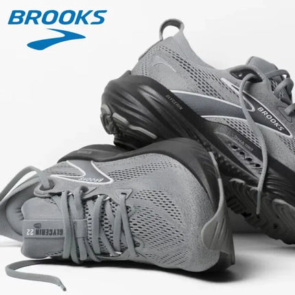 Color: Gray, Shoe Size: 43 - Original Brooks Men?s & Women?s  Glycerin 22 Neutral Marathon Professional Running & Walking Shoe Casual Sneakers