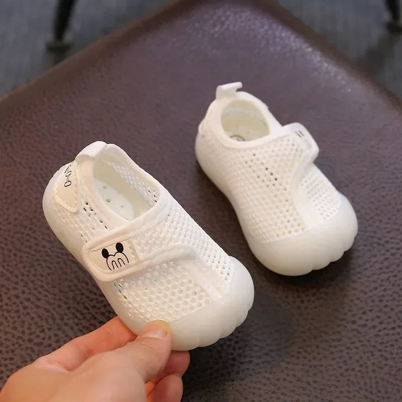 Baby Shoes Boys/Girls Toddler Shoe 2024 Summer New Boy Breathable Mesh Sports Shoe Girls Soft Sole Mesh Shoes Kids Shoes Tênis