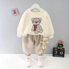 Baby Clothes Suit Autumn Boys Clothing Children Tracksuits Kid Cartoon bear Top Pants 2Pcs/Set 0-5years Casual Costume Kids Set