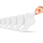 Women's Cotton Diabetic Ankle Socks (6 Pair)