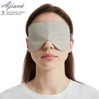 Electromagnetic radiation protective 50% or 100% silver fiber outer layer eye mask Household appliances EMF shielding eye masks