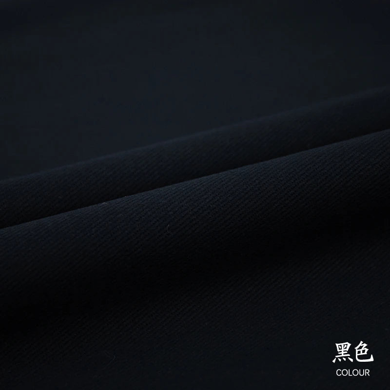 Color Non-stretch Twill Thickening 100%Pure Cotton Denim Fabric Autumn and Winter Jacket Pants DIY Clothing Design Sewing Fabric