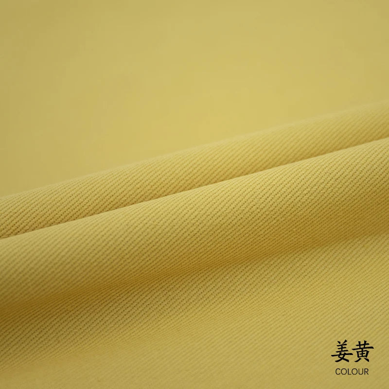 Color Non-stretch Twill Thickening 100%Pure Cotton Denim Fabric Autumn and Winter Jacket Pants DIY Clothing Design Sewing Fabric