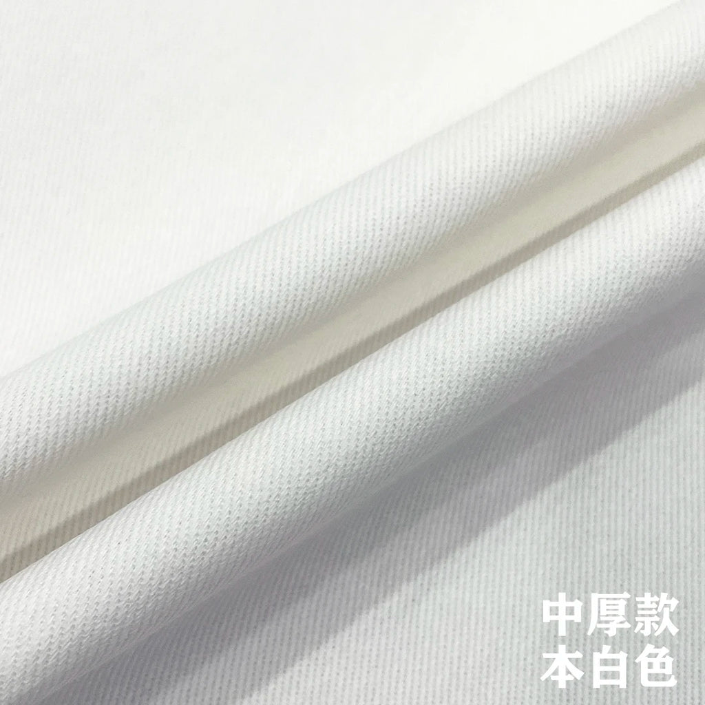 Color Non-stretch Twill Thickening 100%Pure Cotton Denim Fabric Autumn and Winter Jacket Pants DIY Clothing Design Sewing Fabric