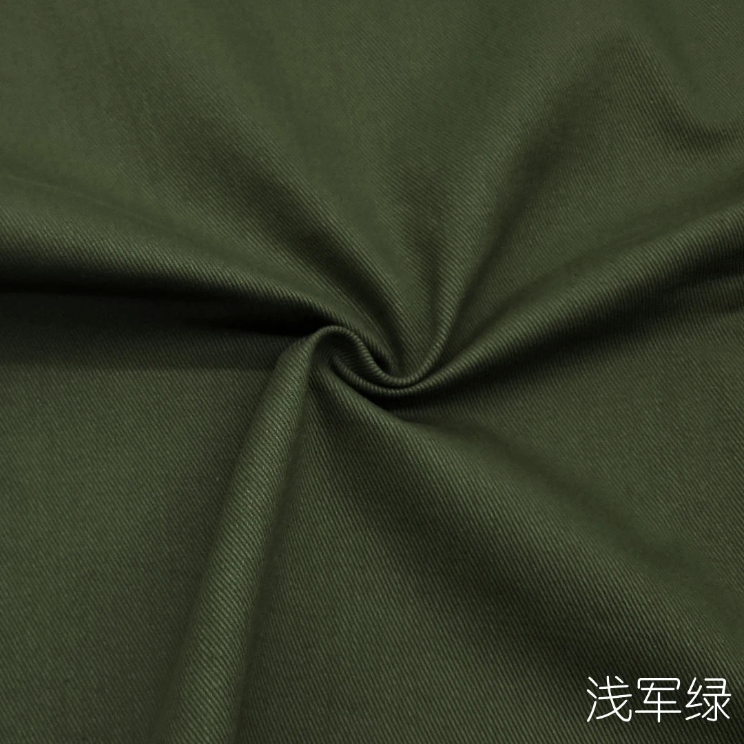 Color Non-stretch Twill Thickening 100%Pure Cotton Denim Fabric Autumn and Winter Jacket Pants DIY Clothing Design Sewing Fabric