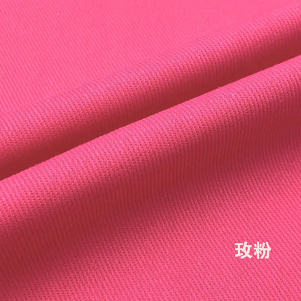 Color Non-stretch Twill Thickening 100%Pure Cotton Denim Fabric Autumn and Winter Jacket Pants DIY Clothing Design Sewing Fabric