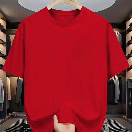 Unisex Classic Cotton T-Shirt Couple Women Men Casual Oversize Girls Solid Color Tees Tops Breathable T Shirt Clothing Ventilate