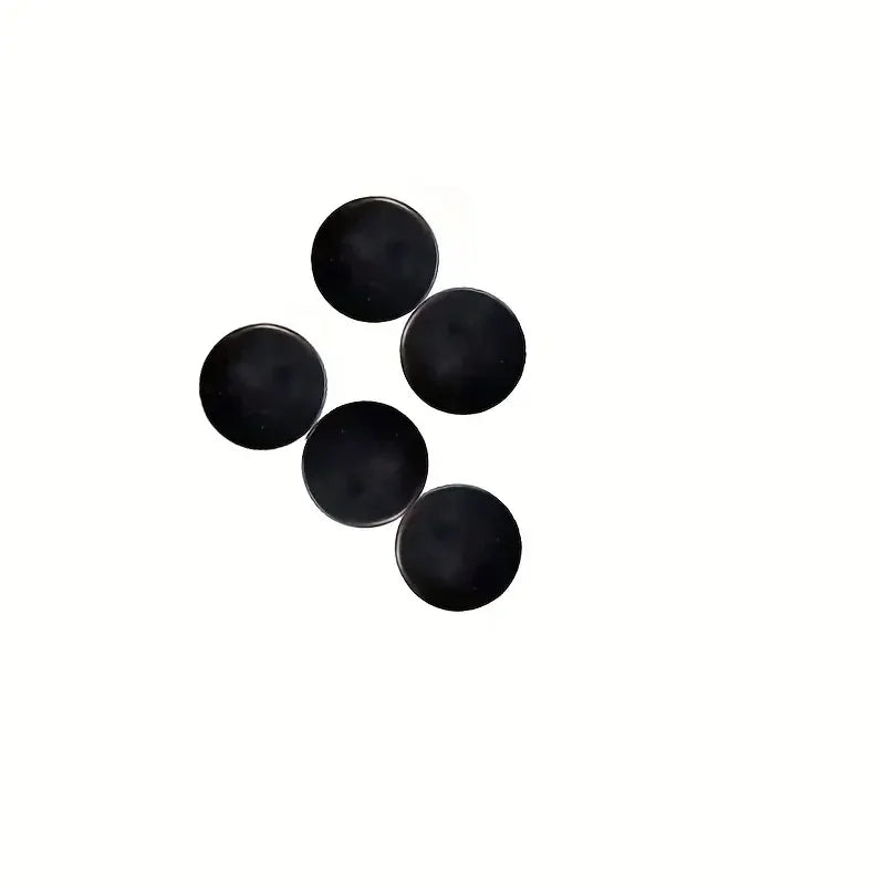 1/3/5pcs Shungite Graphite Small Round Tablet Laptop Mobile Phone Sticker,Christmas Back to School Season Graduation Season Gift