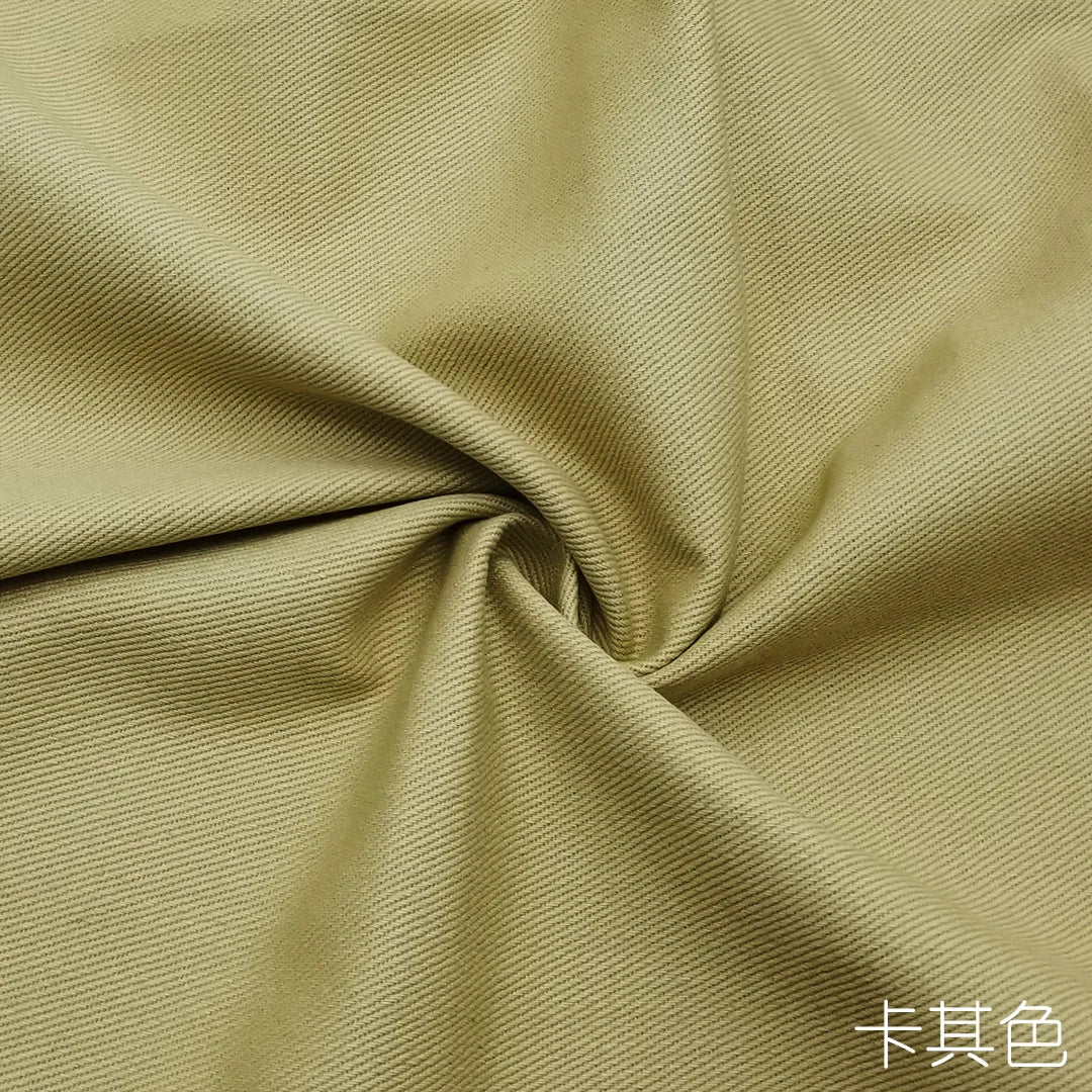 Color Non-stretch Twill Thickening 100%Pure Cotton Denim Fabric Autumn and Winter Jacket Pants DIY Clothing Design Sewing Fabric