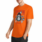 New 2025 Pure cotton short sleeved T-shirt Front print Multiple colors