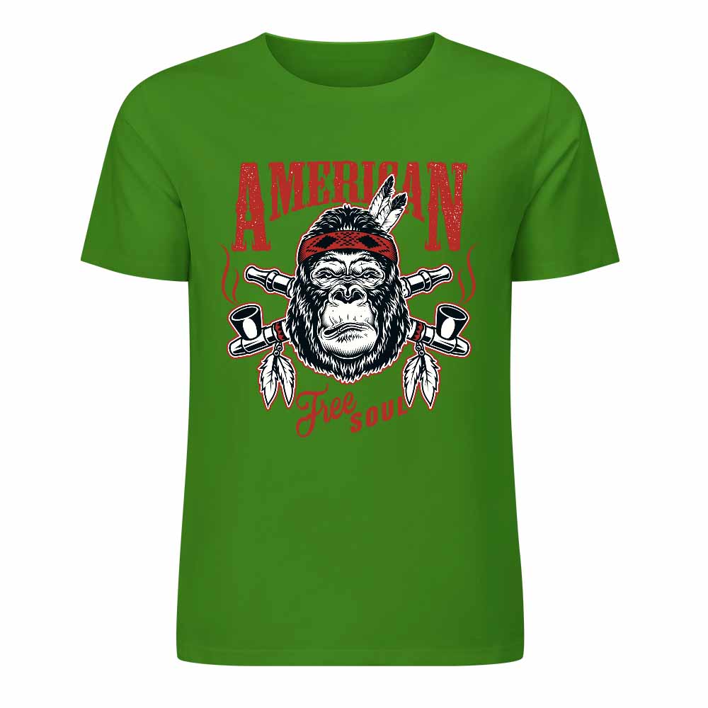 New 2025 Pure cotton short sleeved T-shirt Front print Multiple colors