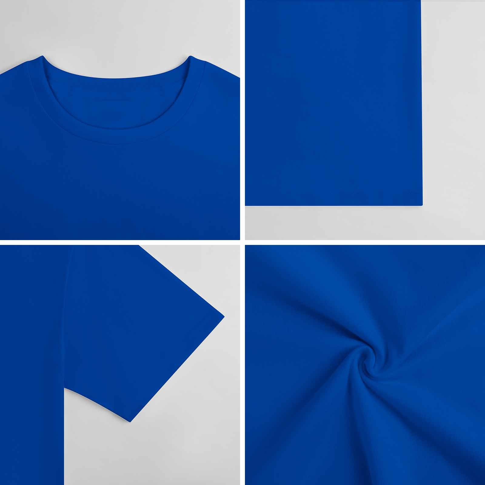 New 2025 Pure cotton short sleeved T-shirt Front print Multiple colors