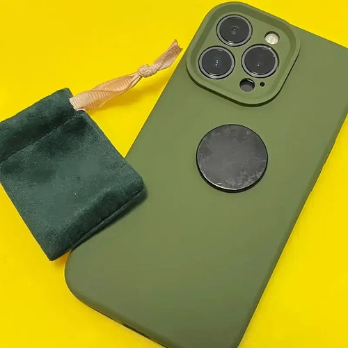 1/3/5pcs Shungite Graphite Small Round Tablet Laptop Mobile Phone Sticker,Christmas Back to School Season Graduation Season Gift